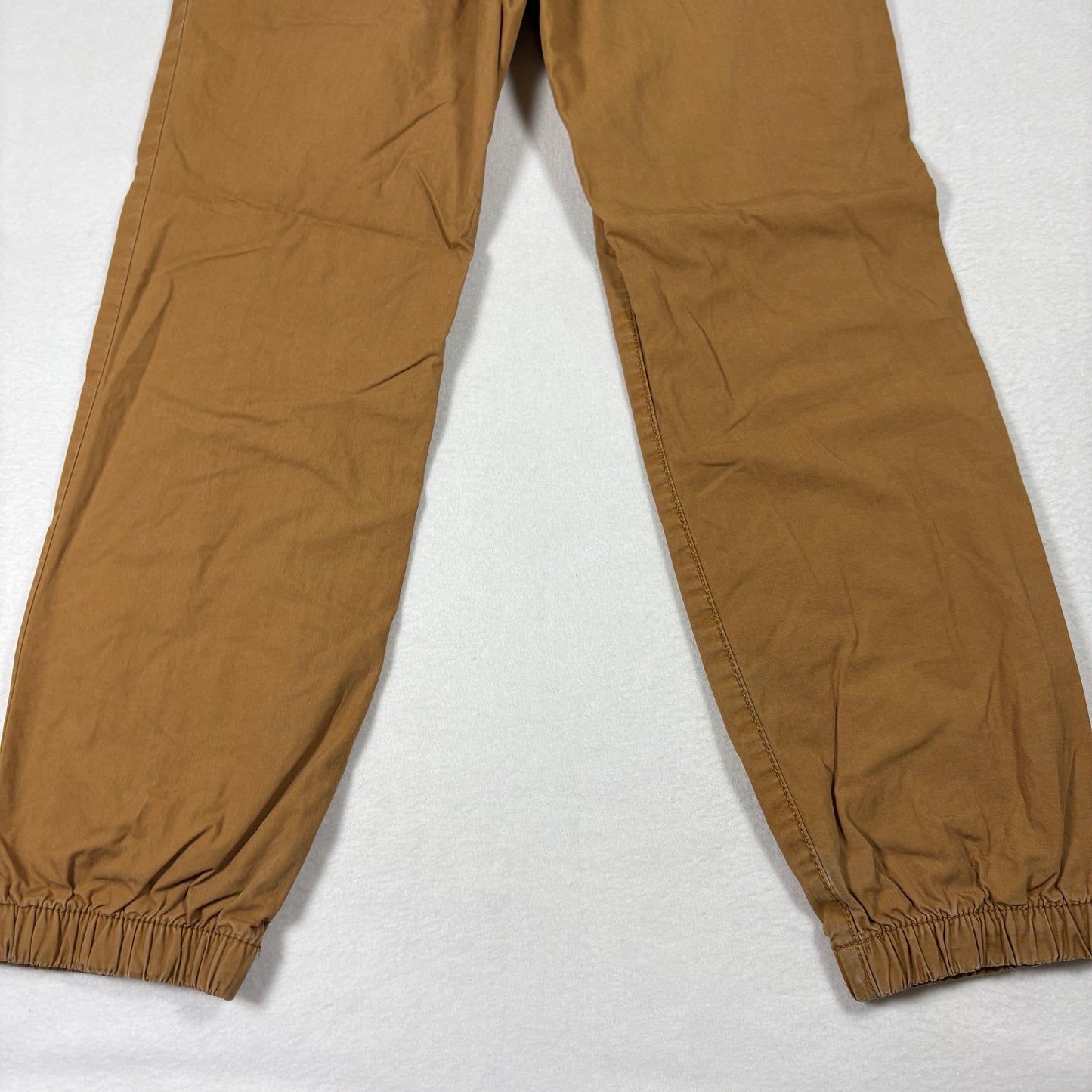 Carters Boys Jogger Pants 12 Brown Elastic Waist Cuffed Casual School Playwear