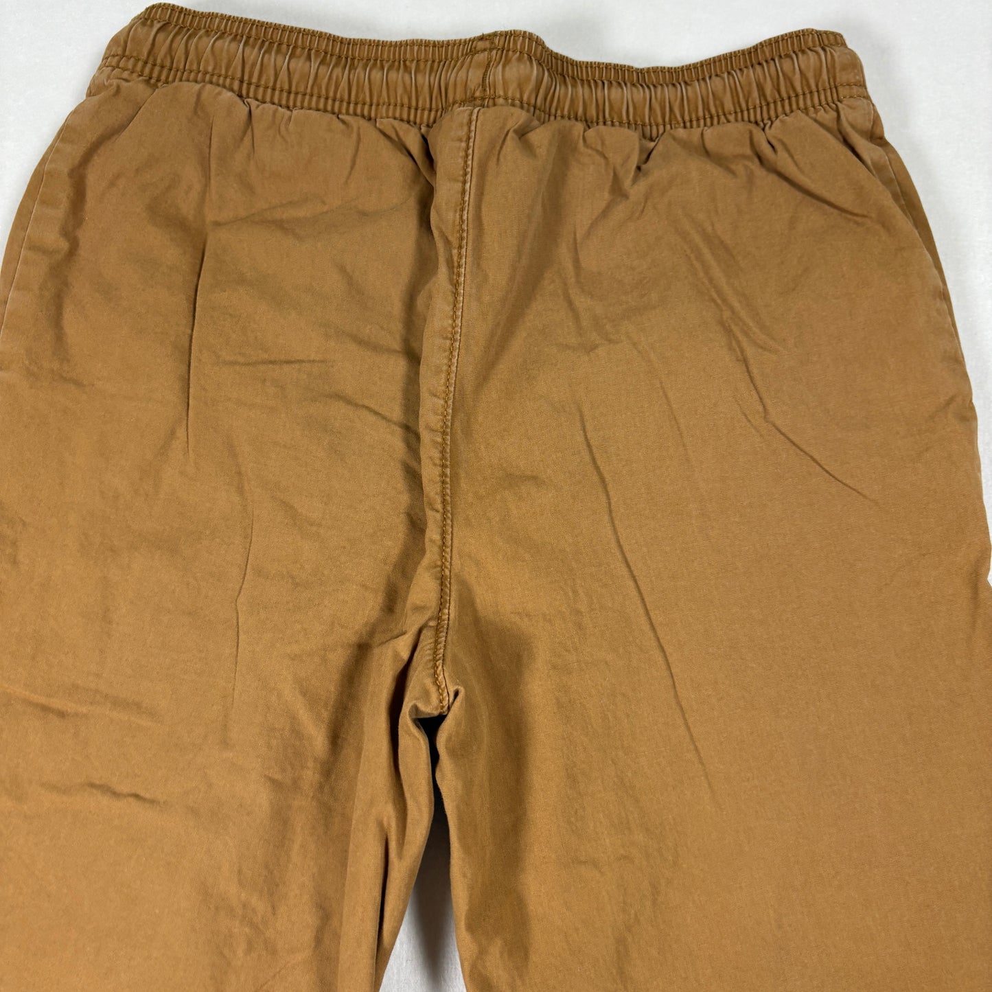 Carters Boys Jogger Pants 12 Brown Elastic Waist Cuffed Casual School Playwear