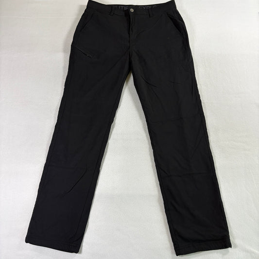 Gerry Hiking Pants 34x34 Fits Like 34x32 Black Stretch Cargo Outdoor Trail