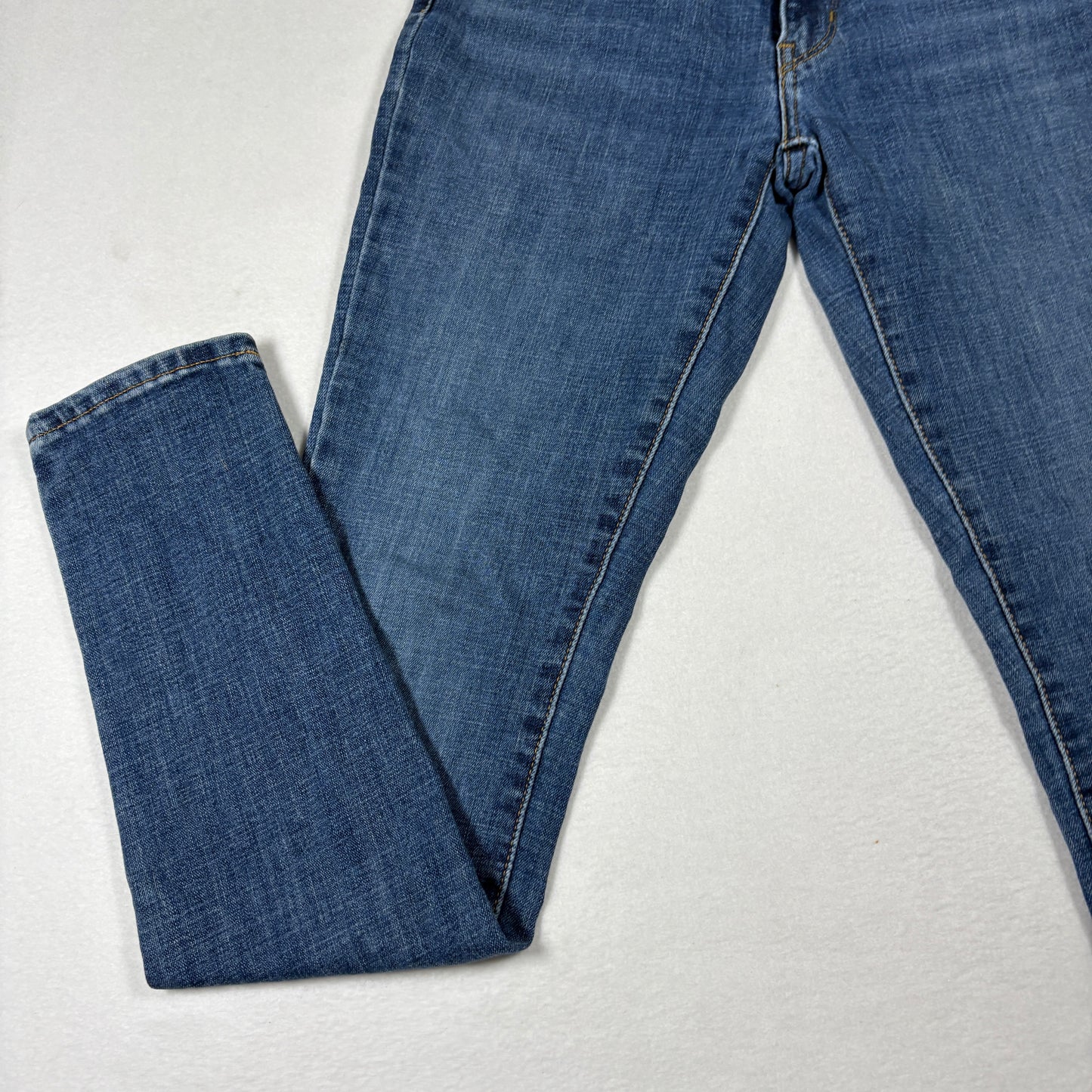 Levi’s Womens 711 Skinny Jeans Size 27x30 Blue Mid Rise Stretch Denim Y2K Slim Fit