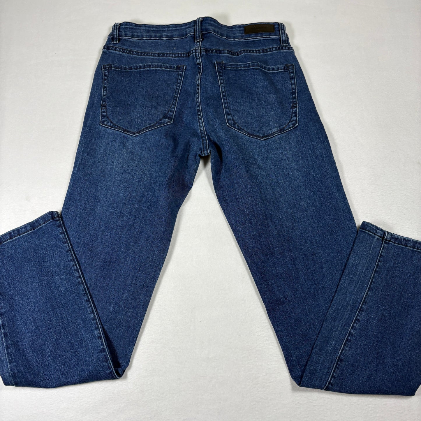 Kenneth Cole Mens Jeans Size 30x32 Blue Slim Straight Denim Classic Stretch Casual