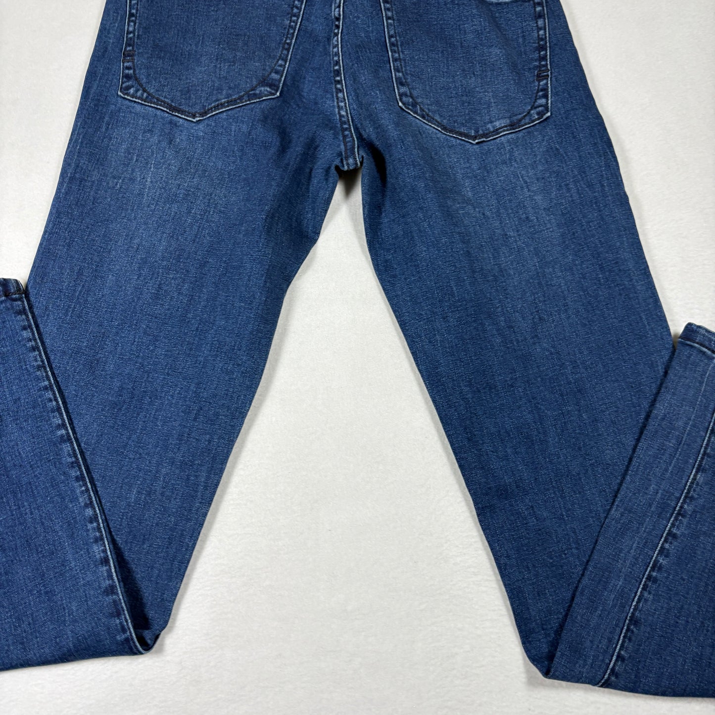 Kenneth Cole Mens Jeans Size 30x32 Blue Slim Straight Denim Classic Stretch Casual