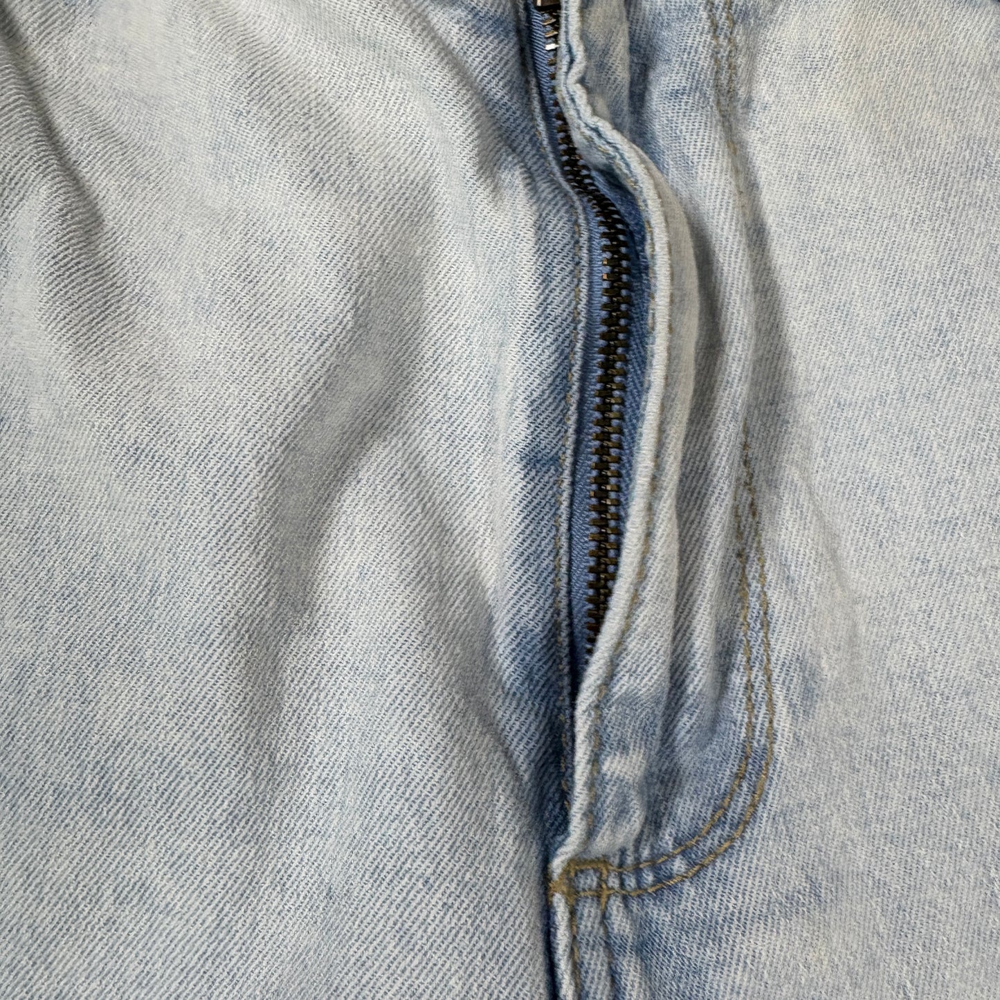 Cotton On Stretch Mom Jeans Women’s 10 Light Wash Baggy High Rise Distressed Denim