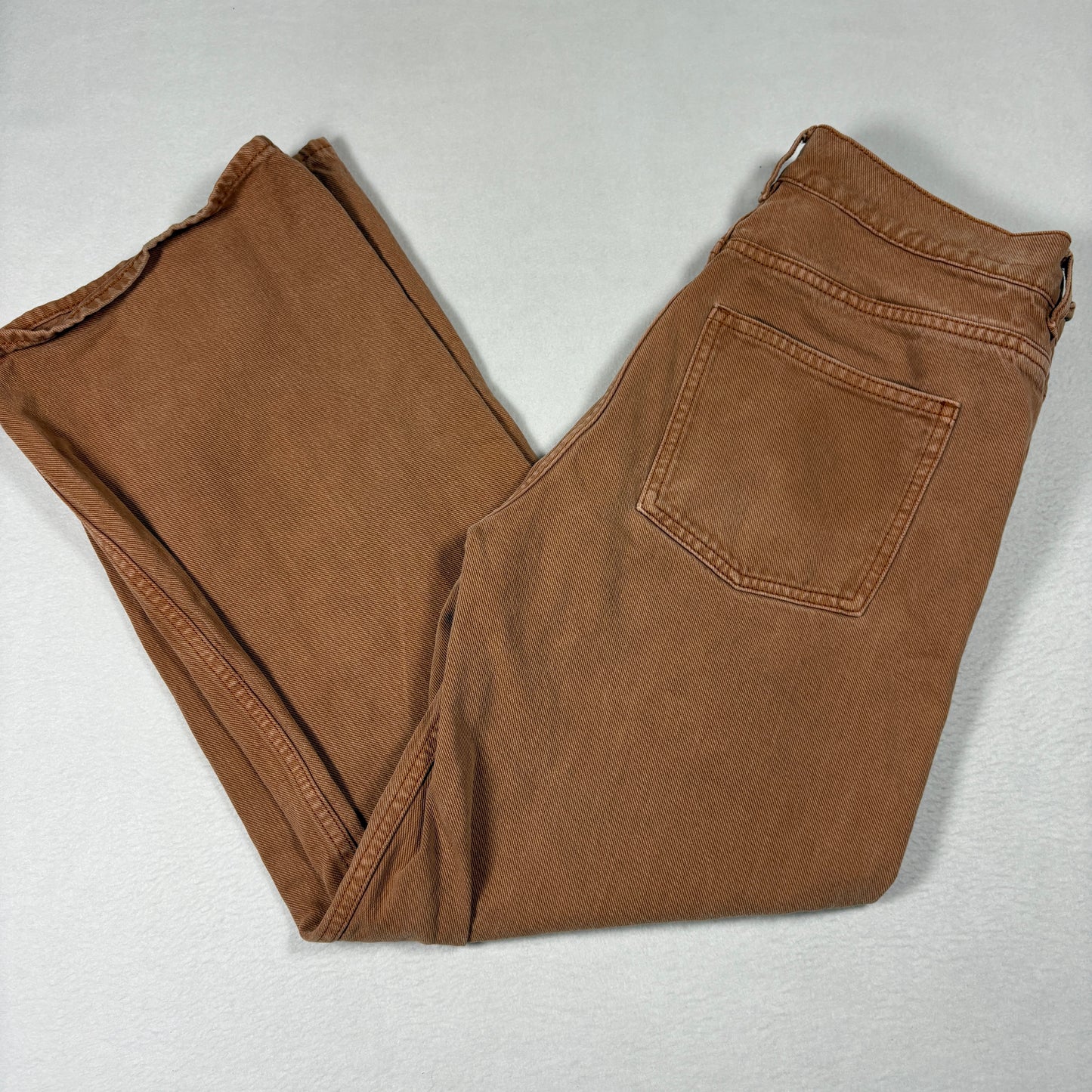 COS Mens Jeans Brown 30 Straight Leg Denim Pants Minimalist Modern Y2K Casual