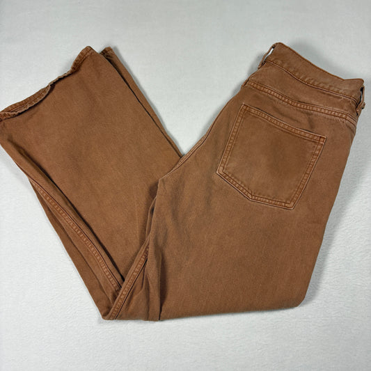 COS Mens Jeans Brown 30 Straight Leg Denim Pants Minimalist Modern Y2K Casual