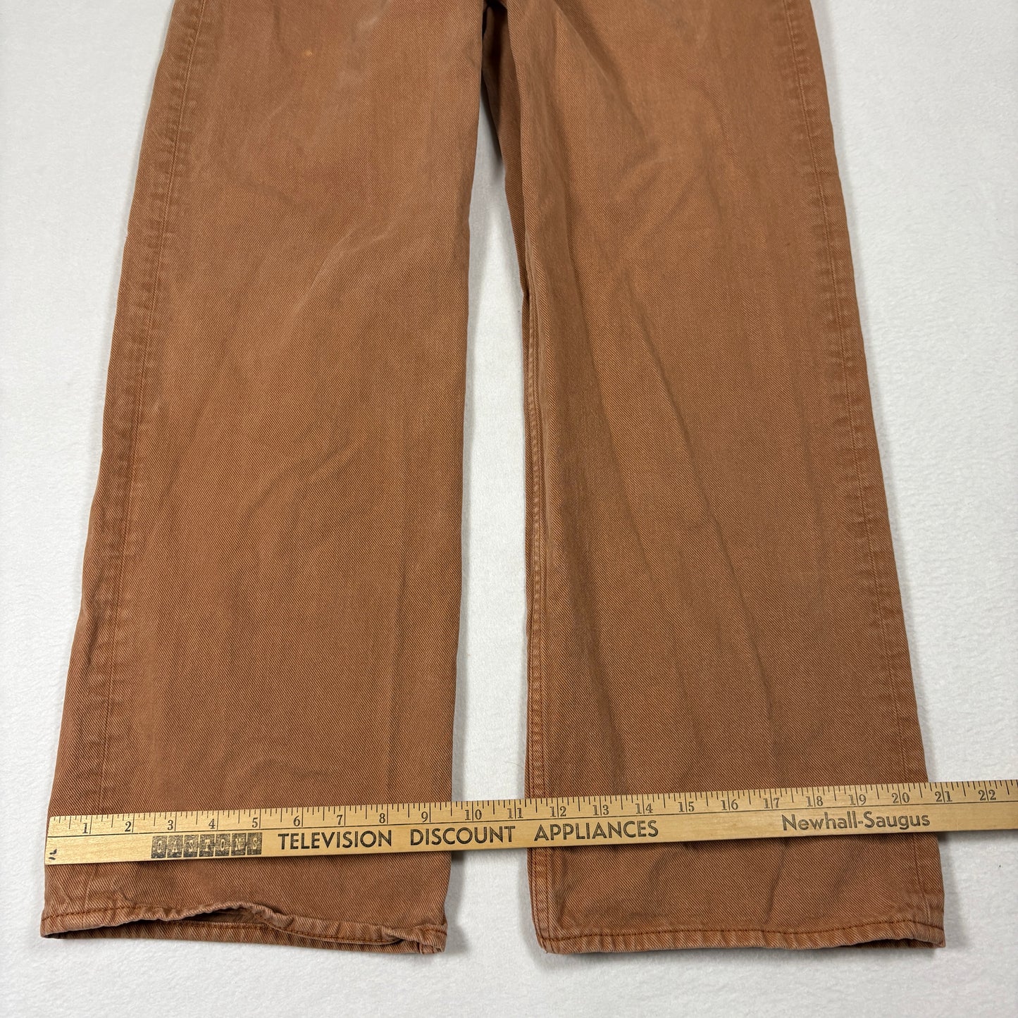 COS Mens Jeans Brown 30 Straight Leg Denim Pants Minimalist Modern Y2K Casual