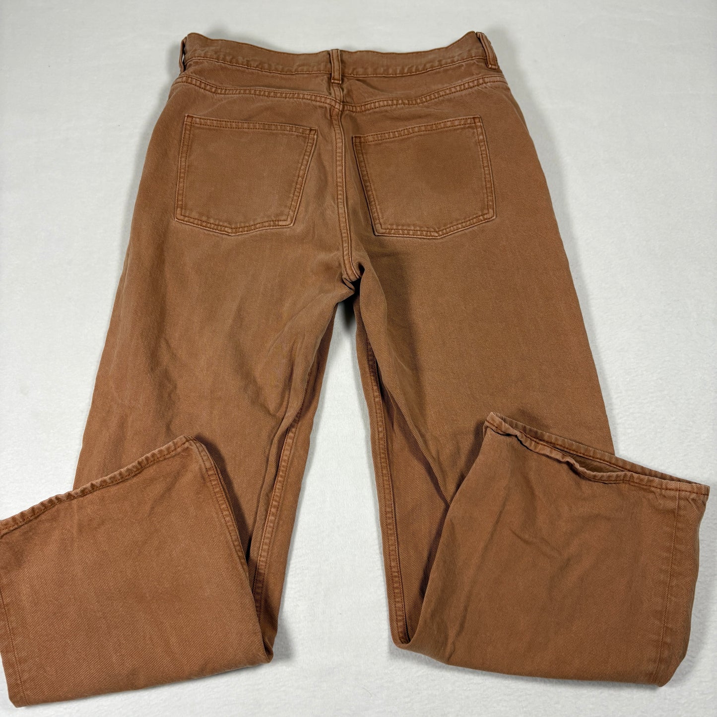 COS Mens Jeans Brown 30 Straight Leg Denim Pants Minimalist Modern Y2K Casual