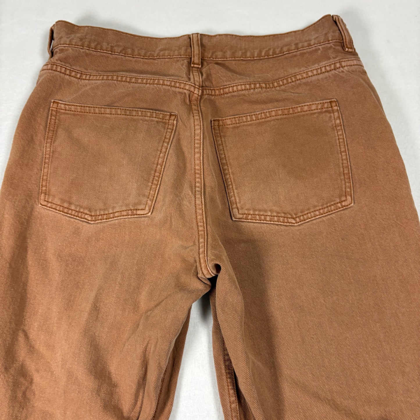 COS Mens Jeans Brown 30 Straight Leg Denim Pants Minimalist Modern Y2K Casual