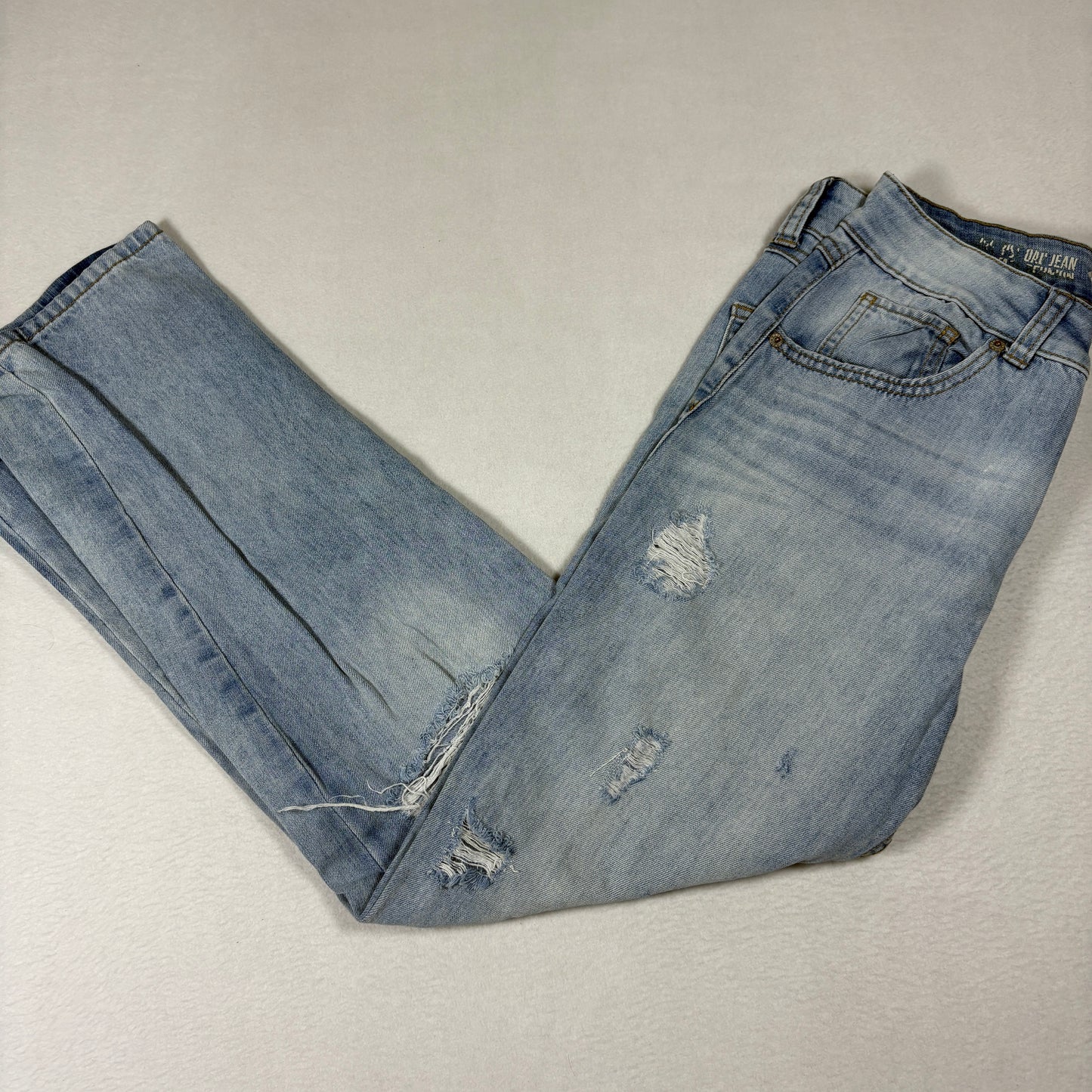 American Eagle Womens Jeans 5/27 High Rise Distressed Mom Baggy 90s Y2K Grunge