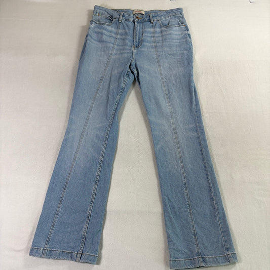 Y2K Bootcut Jeans Wrangler Seamed Boot Tag 32x32 Fits Like 32x31 Light Wash