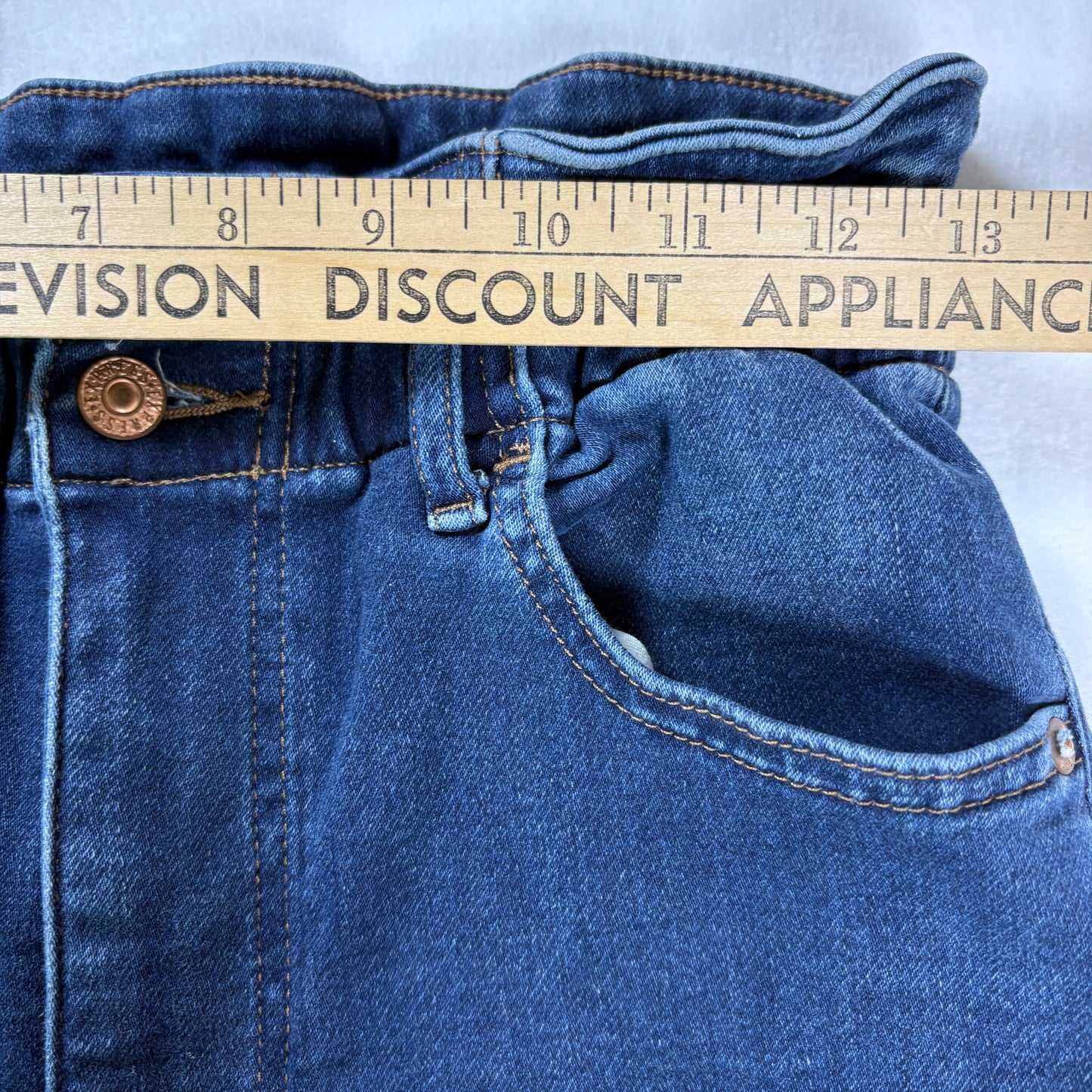 Express Women’s Jogger Jeans 4R Super High Rise Dark Wash Baggy Barrel Leg Denim