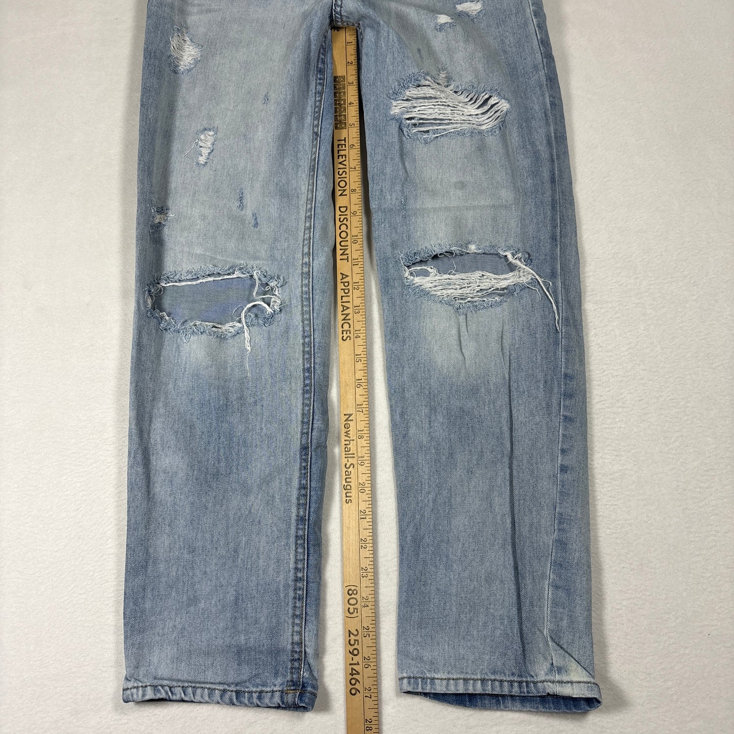 American Eagle Womens Jeans 5/27 High Rise Distressed Mom Baggy 90s Y2K Grunge