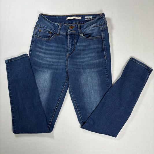 !iT Helena High Rise Skinny Jeans Women’s 8 Medium Wash Stretch Slim Fit Denim