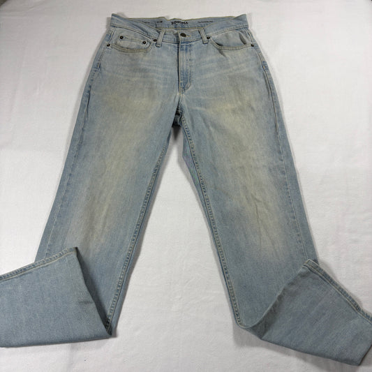 Sonoma Jeans Mens 32x32 Light Blue Vintage Loose Fit Denim Workwear Classic USA!