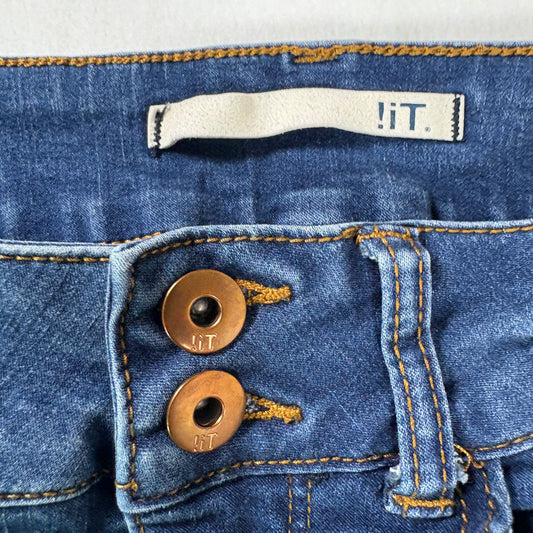 !iT Helena High Rise Skinny Jeans Women’s 8 Medium Wash Stretch Slim Fit Denim