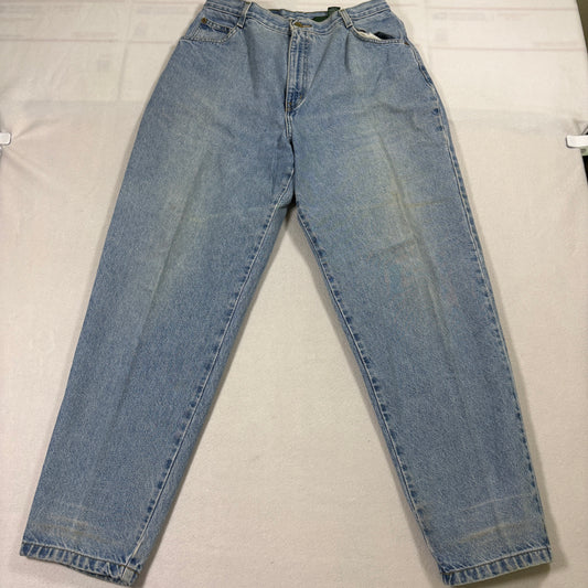 Hunt Club Womens Jeans Size 16 Blue High Waist Tapered Vintage 90s Mom Fit