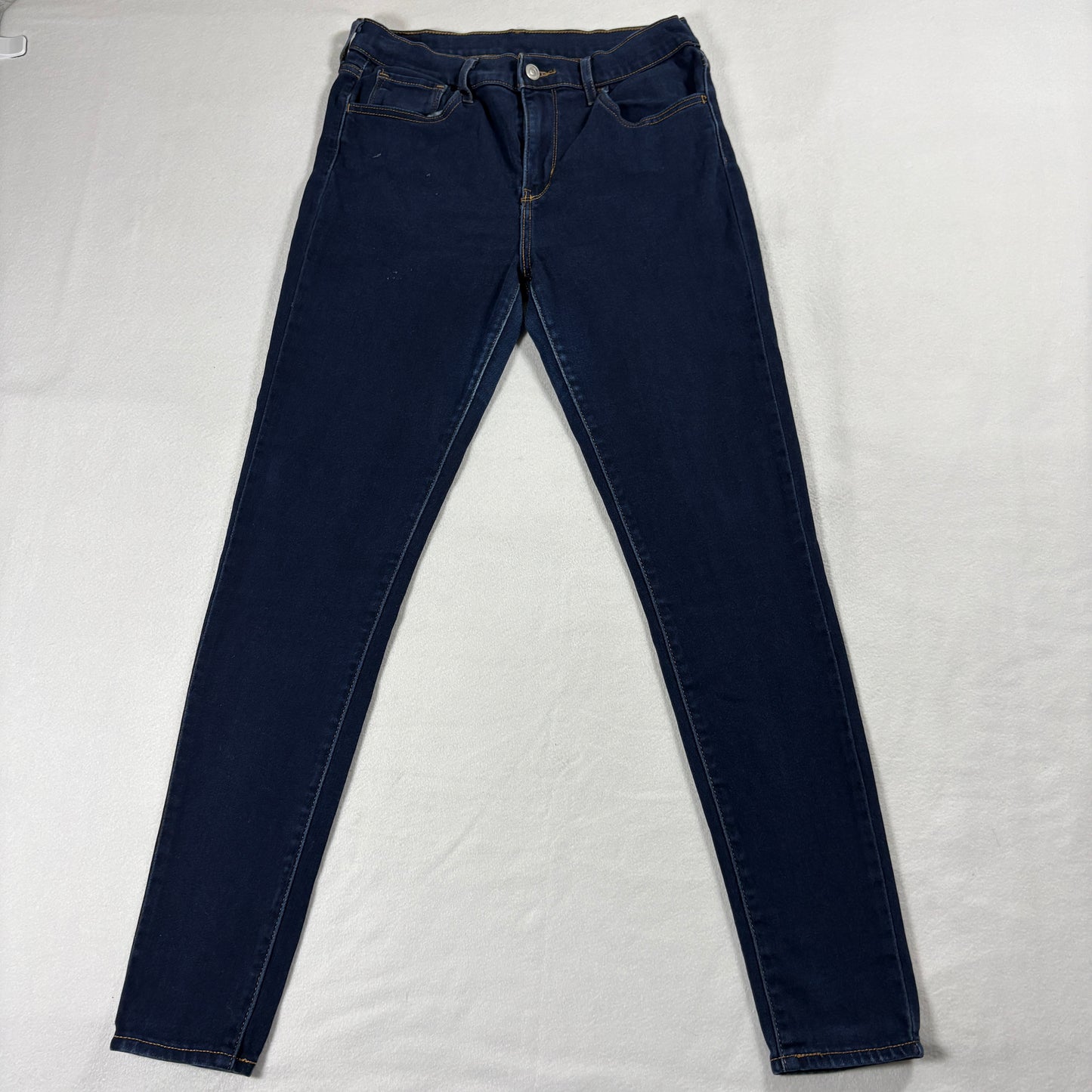 Levi's Jeans Womens W28 L30 Dark Wash Skinny Denim Stretch Streetwear VintageXXX