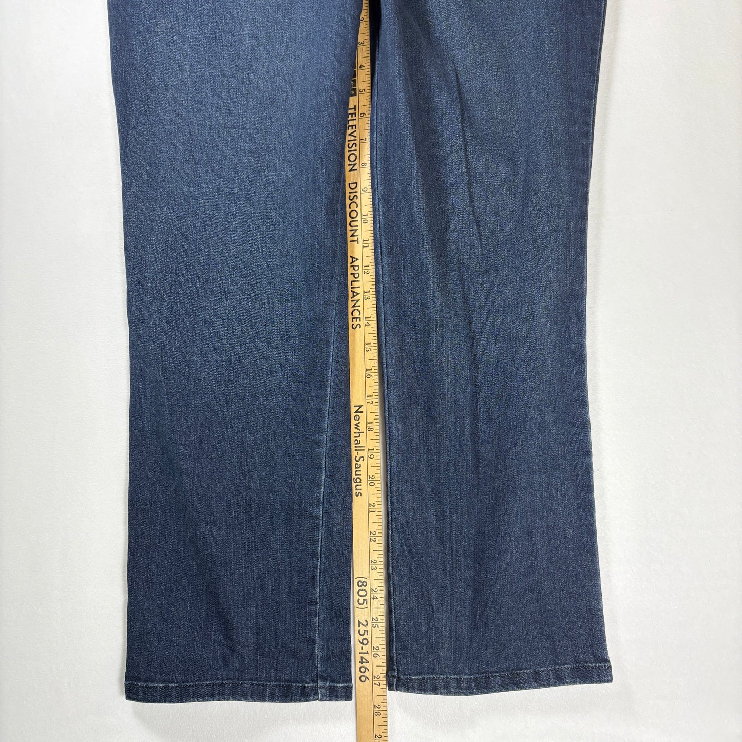 Gloria Vanderbilt Amanda Jeans Women’s 14 Dark Wash Classic Tapered High Rise Denim