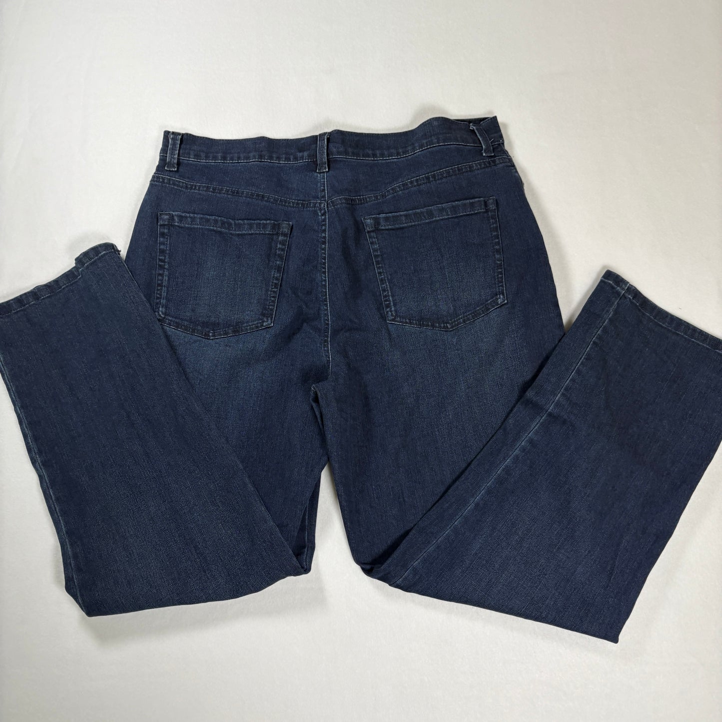 Gloria Vanderbilt Amanda Jeans Women’s 14 Dark Wash Classic Tapered High Rise Denim