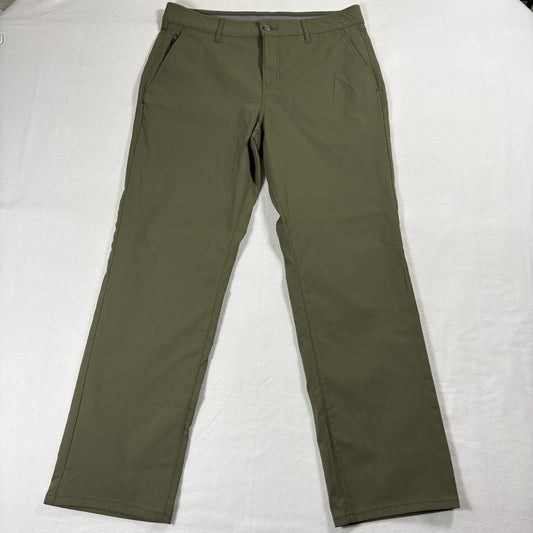 Weatherproof Vintage Pants Mens 32X29 Olive Stretch Nylon Regular Fit Outdoor Go