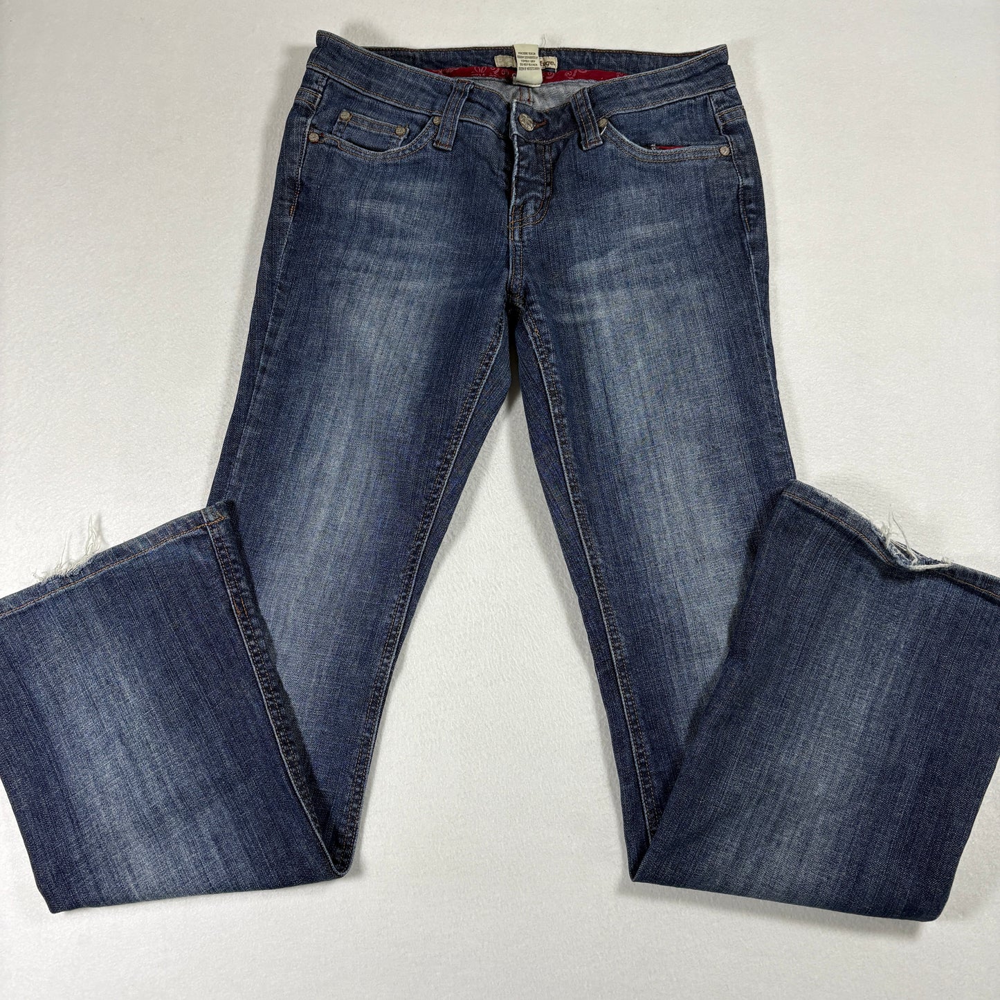 Refuge Womens Jeans 7R Medium Wash Bootcut Denim Stretch Y2K 90s Grunge Vintage