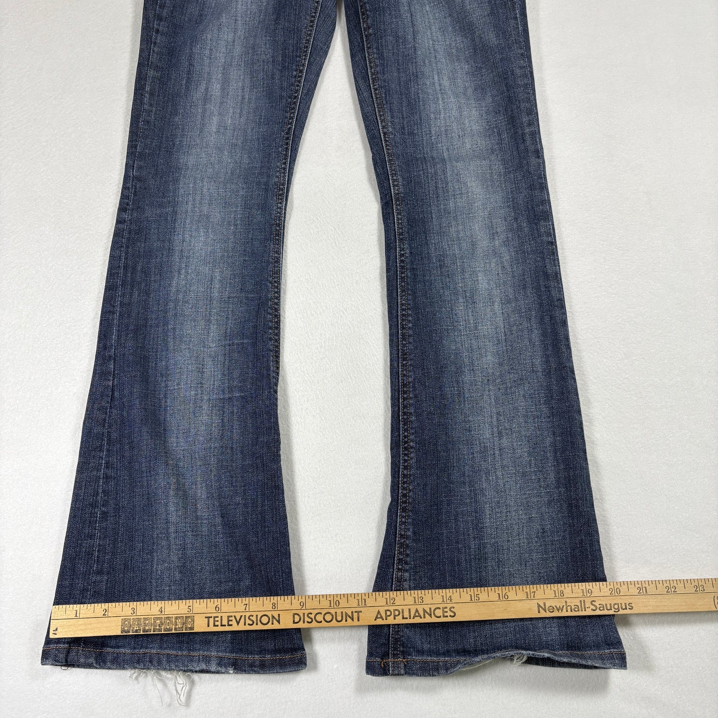 Refuge Womens Jeans 7R Medium Wash Bootcut Denim Stretch Y2K 90s Grunge Vintage