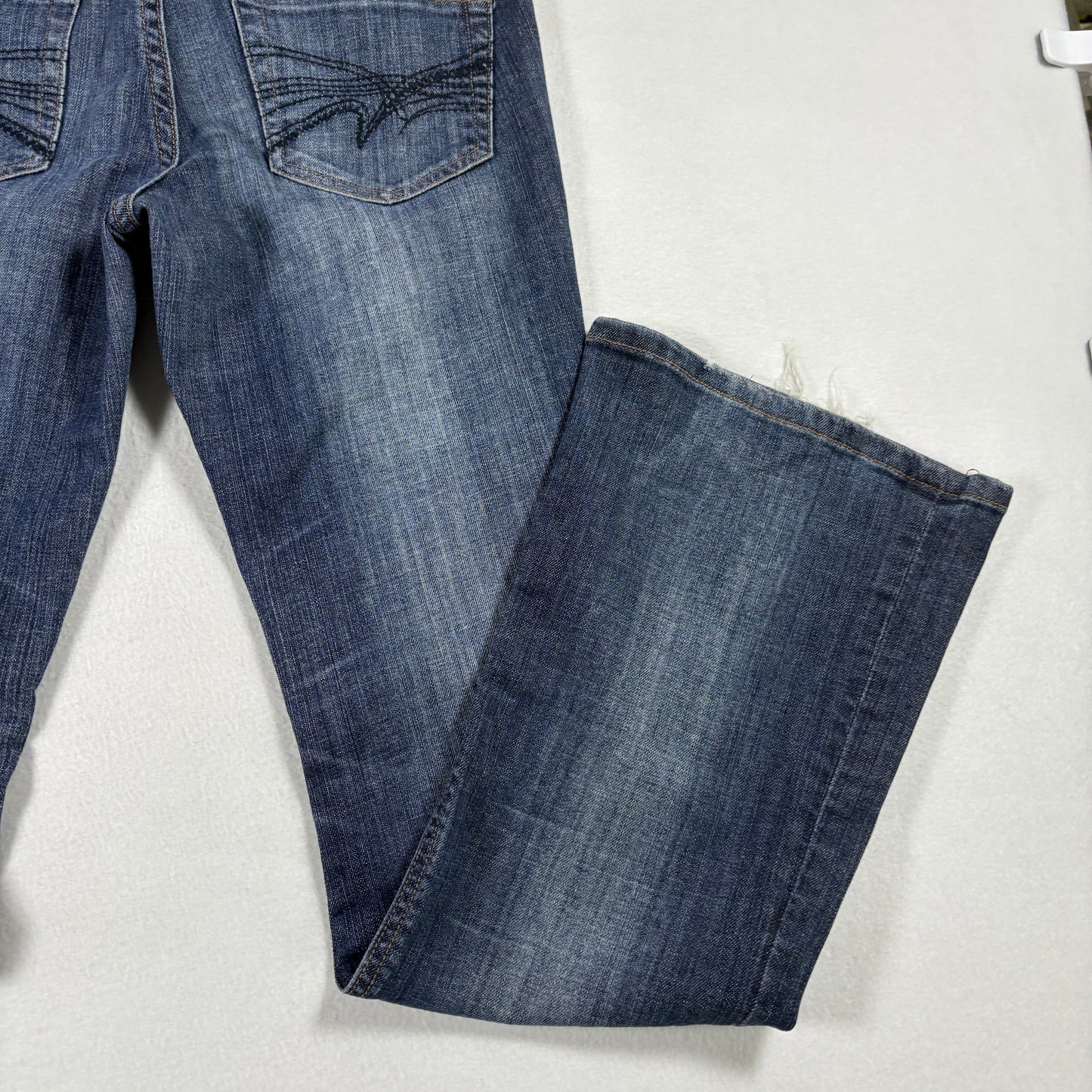 Refuge Womens Jeans 7R Medium Wash Bootcut Denim Stretch Y2K 90s Grunge Vintage