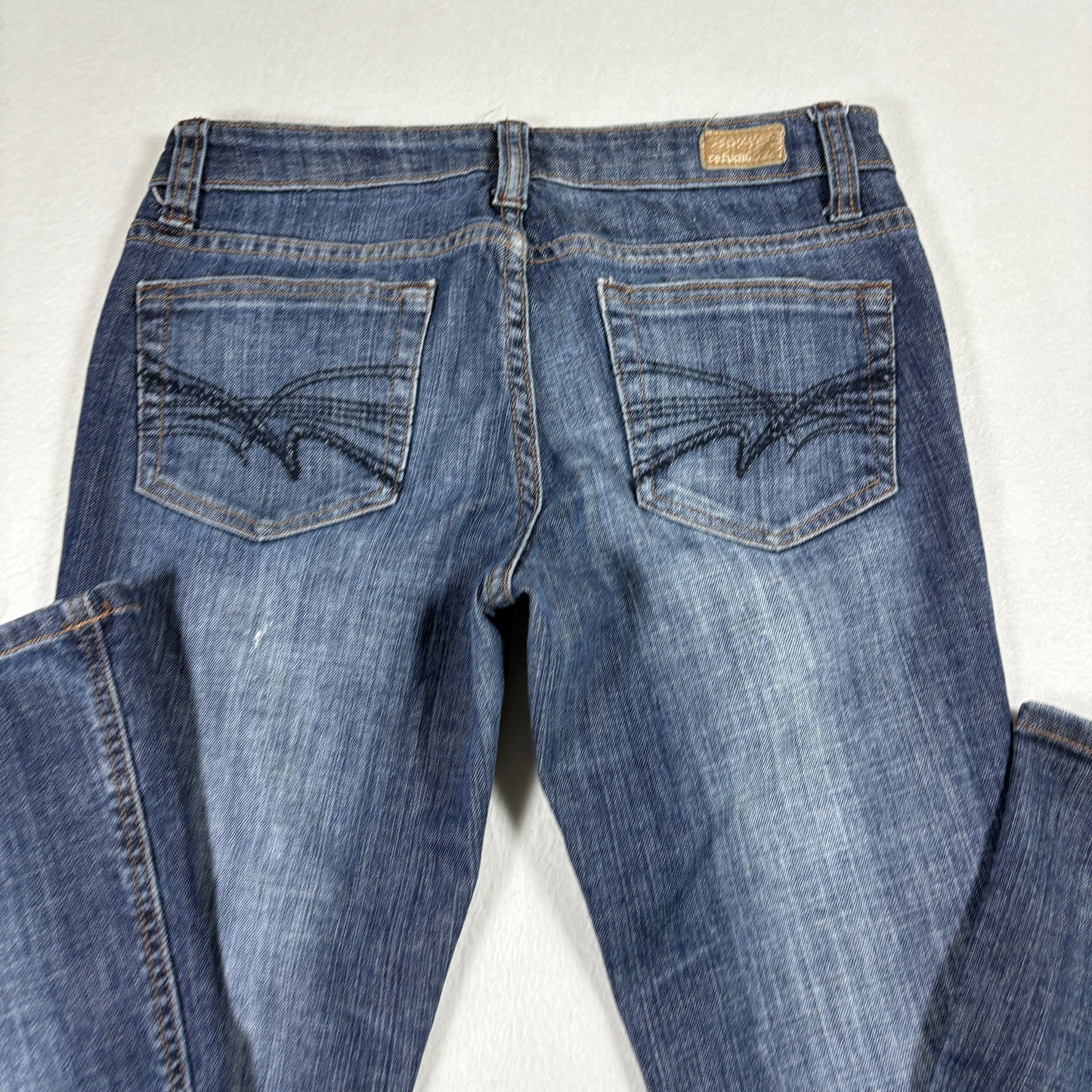 Refuge Womens Jeans 7R Medium Wash Bootcut Denim Stretch Y2K 90s Grunge Vintage