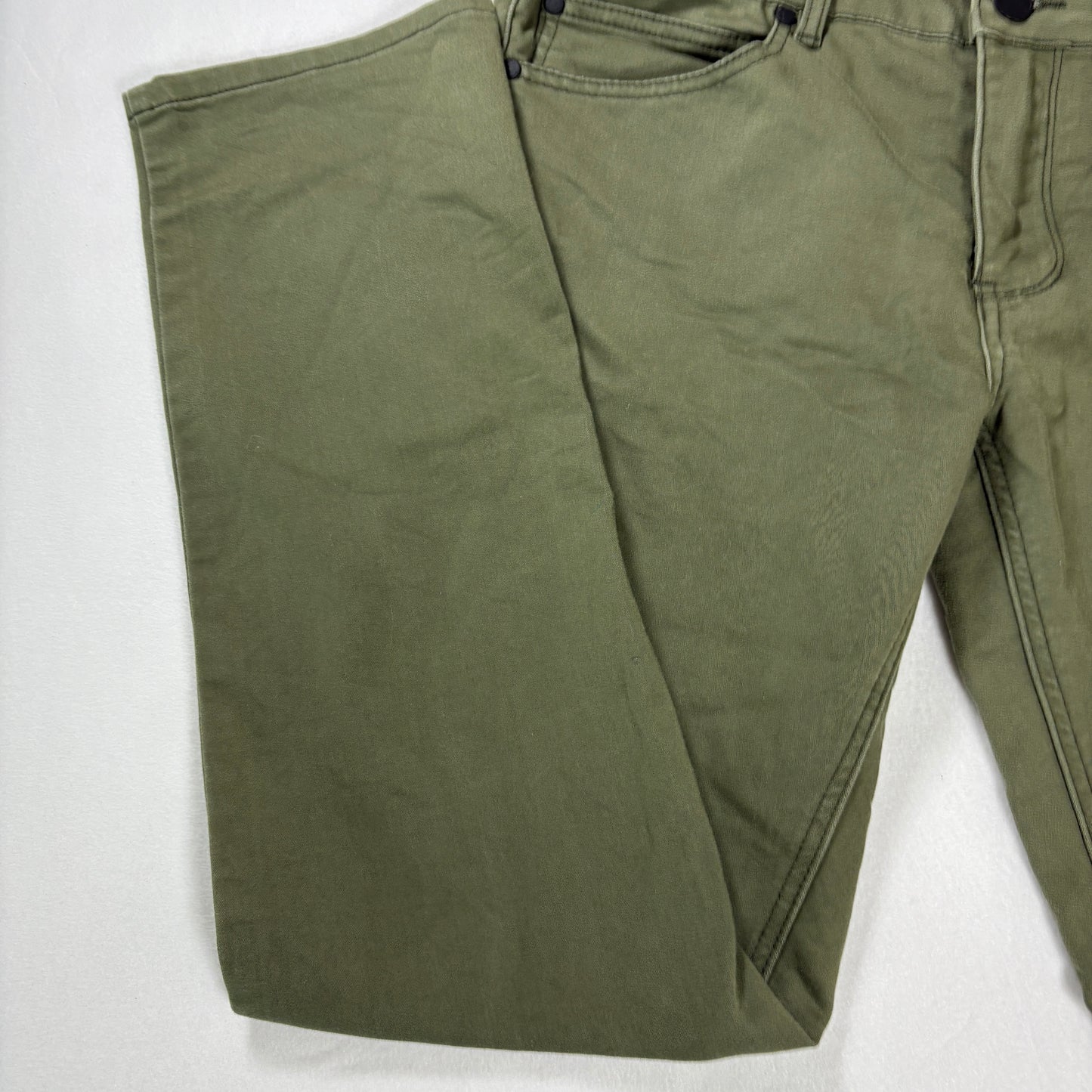 Ezekiel 305 Chino Pants Mens 32x32 Olive Green Casual Straight Leg Baggy Streetwear