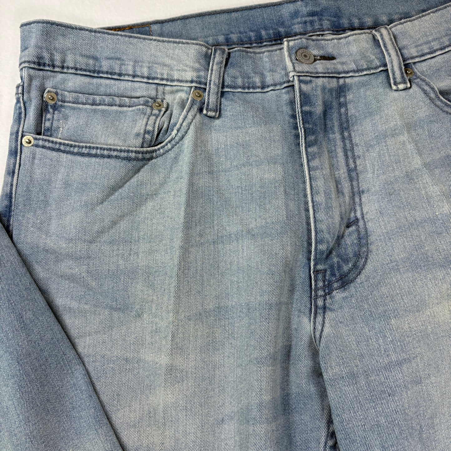 Jeans Levi’s 514 Men’s 36x30 Straight Leg Light Wash Denim Classic Casual