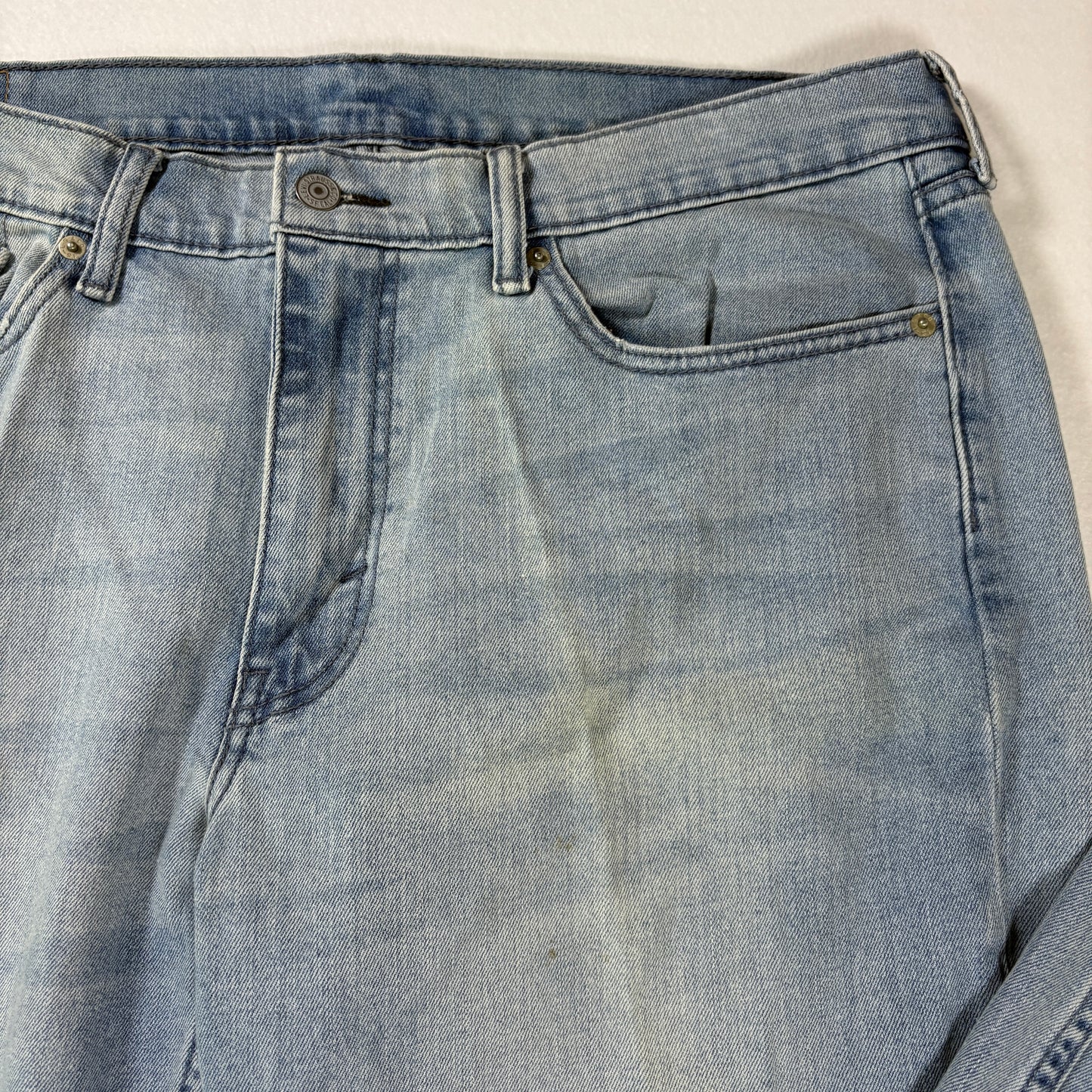 Jeans Levi’s 514 Men’s 36x30 Straight Leg Light Wash Denim Classic Casual