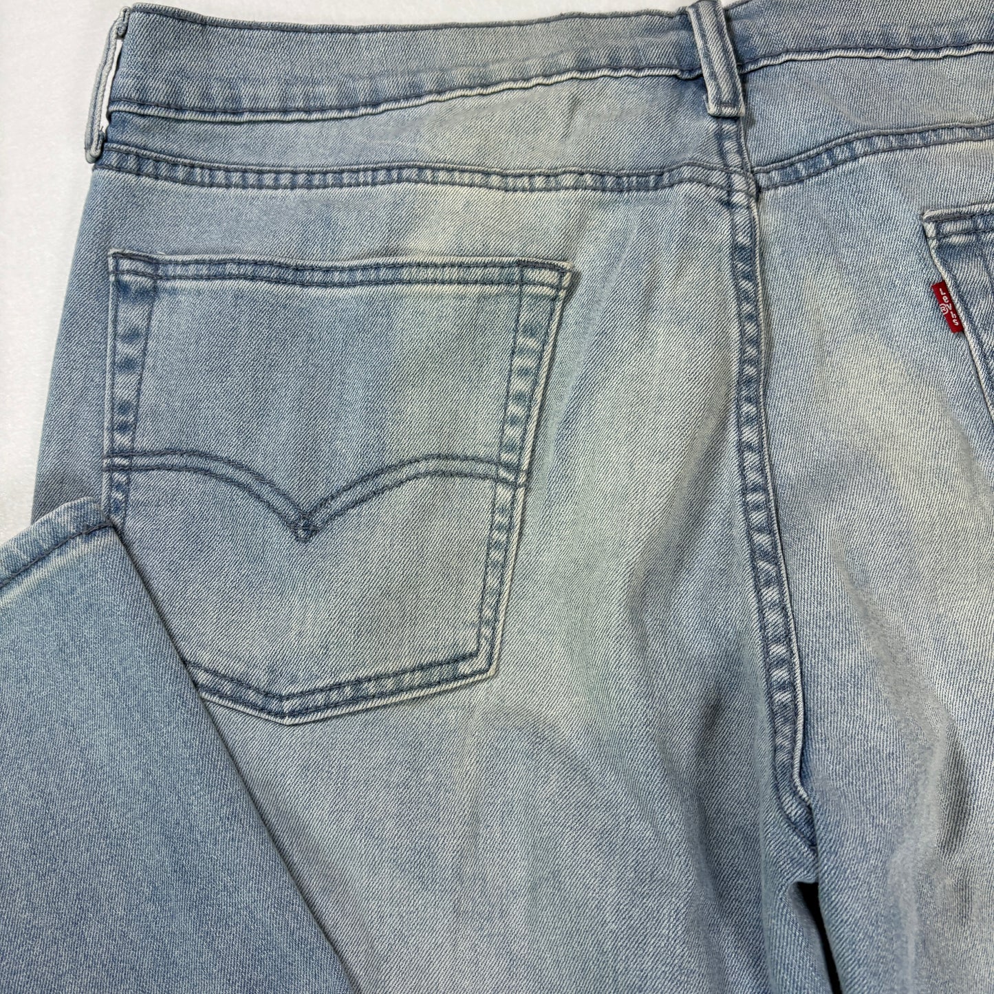 Jeans Levi’s 514 Men’s 36x30 Straight Leg Light Wash Denim Classic Casual