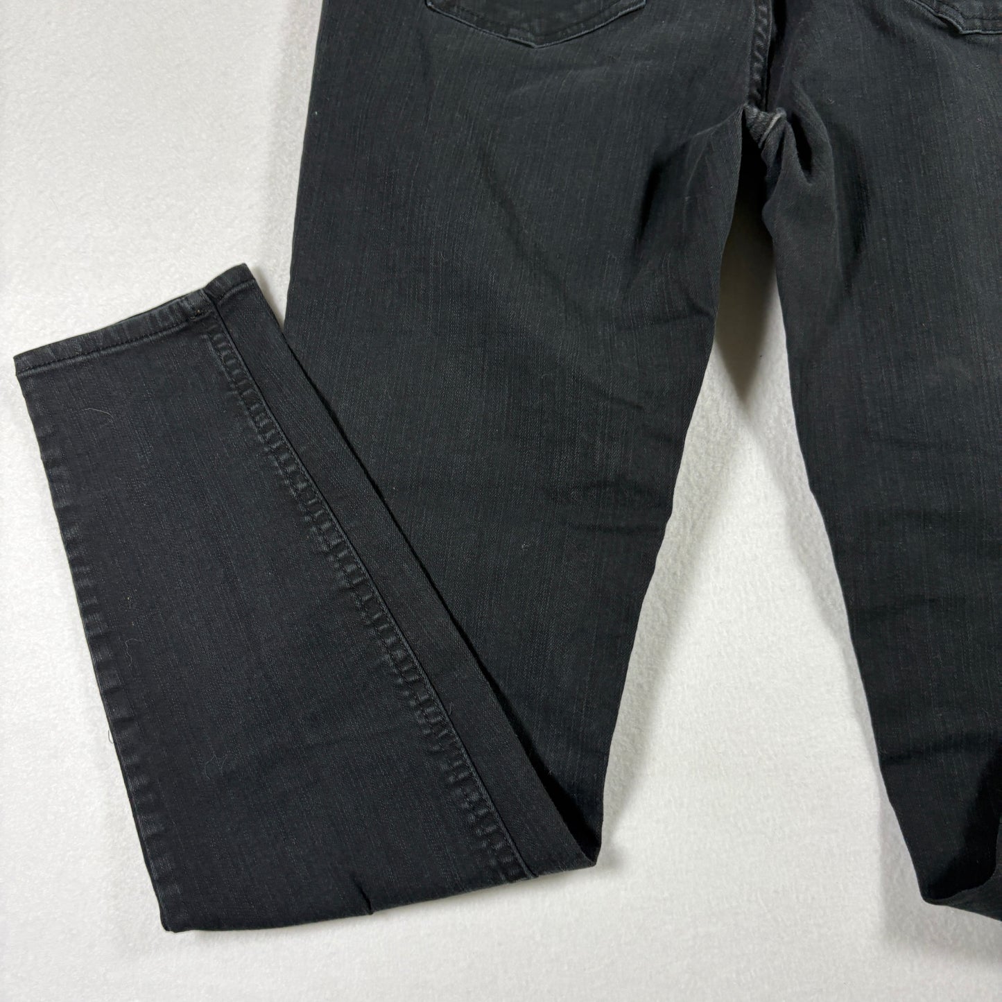 Wild Fable Womens Jeans 8 Black Distressed Ripped Denim Straight Y2K Grunge