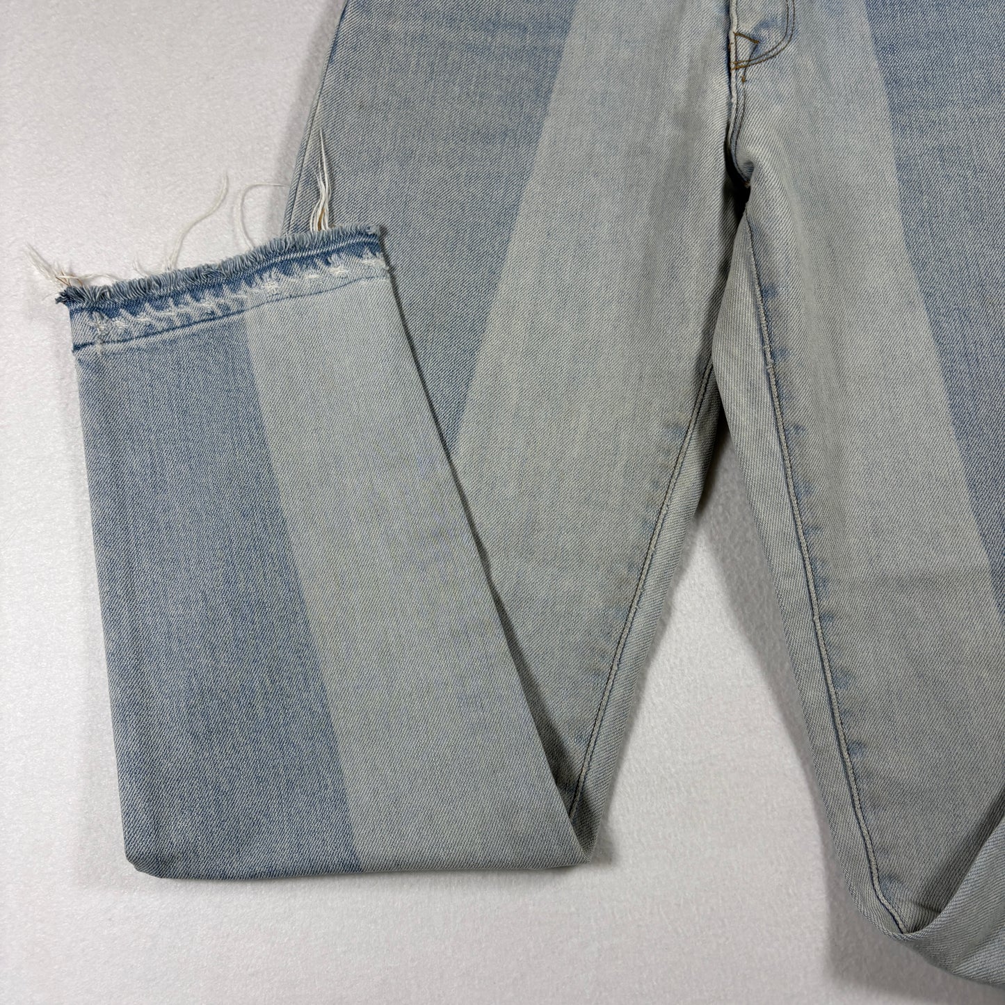 Baldwin Womens Jeans 27 Lola High Rise Cropped Straight USA Patchwork Y2K