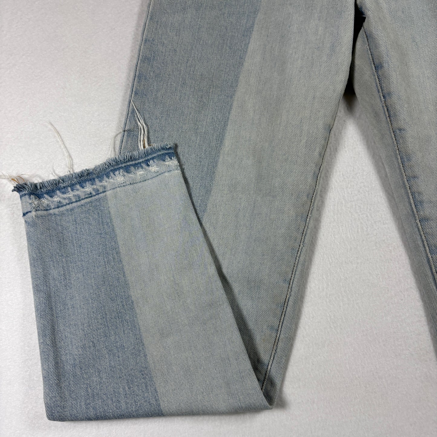 Baldwin Womens Jeans 27 Lola High Rise Cropped Straight USA Patchwork Y2K