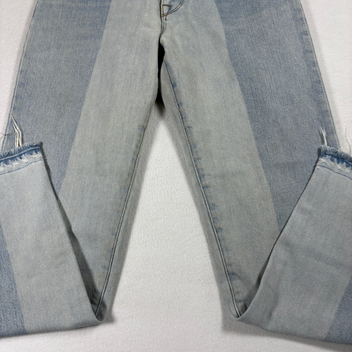 Baldwin Womens Jeans 27 Lola High Rise Cropped Straight USA Patchwork Y2K