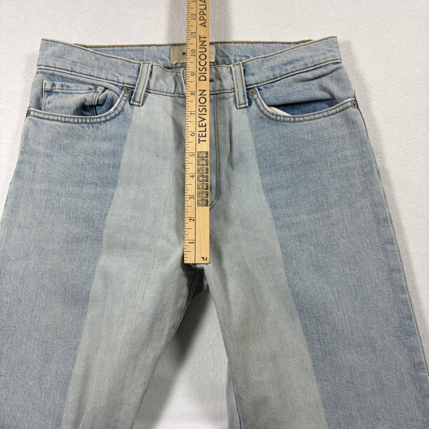 Baldwin Womens Jeans 27 Lola High Rise Cropped Straight USA Patchwork Y2K