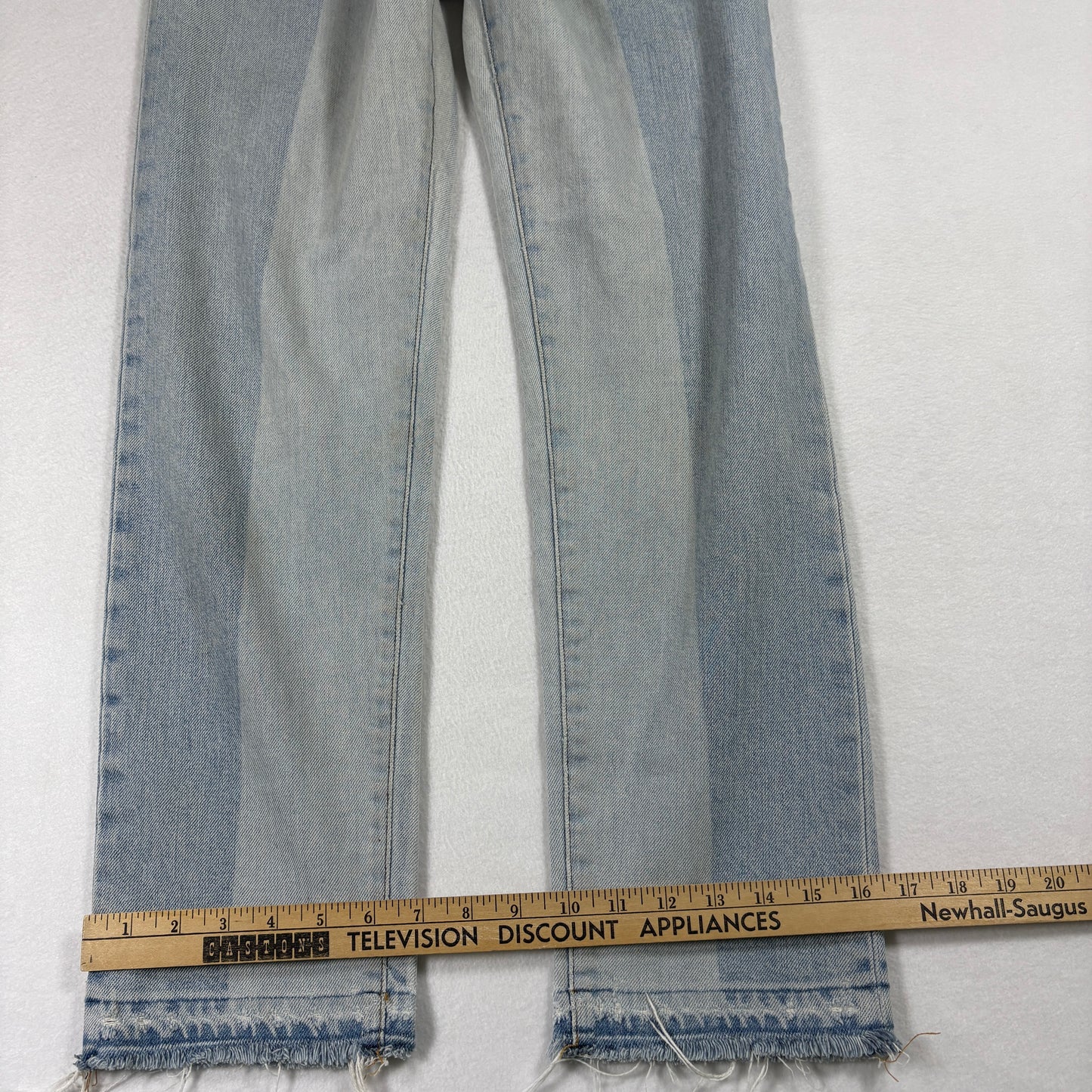 Baldwin Womens Jeans 27 Lola High Rise Cropped Straight USA Patchwork Y2K