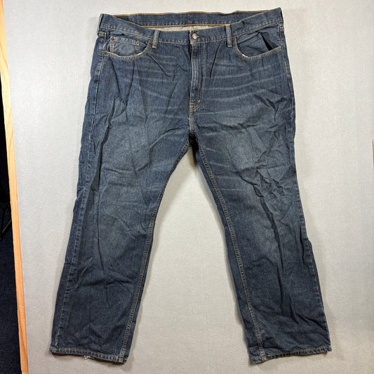 Levis 559 Relaxed Straight Jeans W44 L30 Fits Like 43X29 Dark Wash Denim Pants