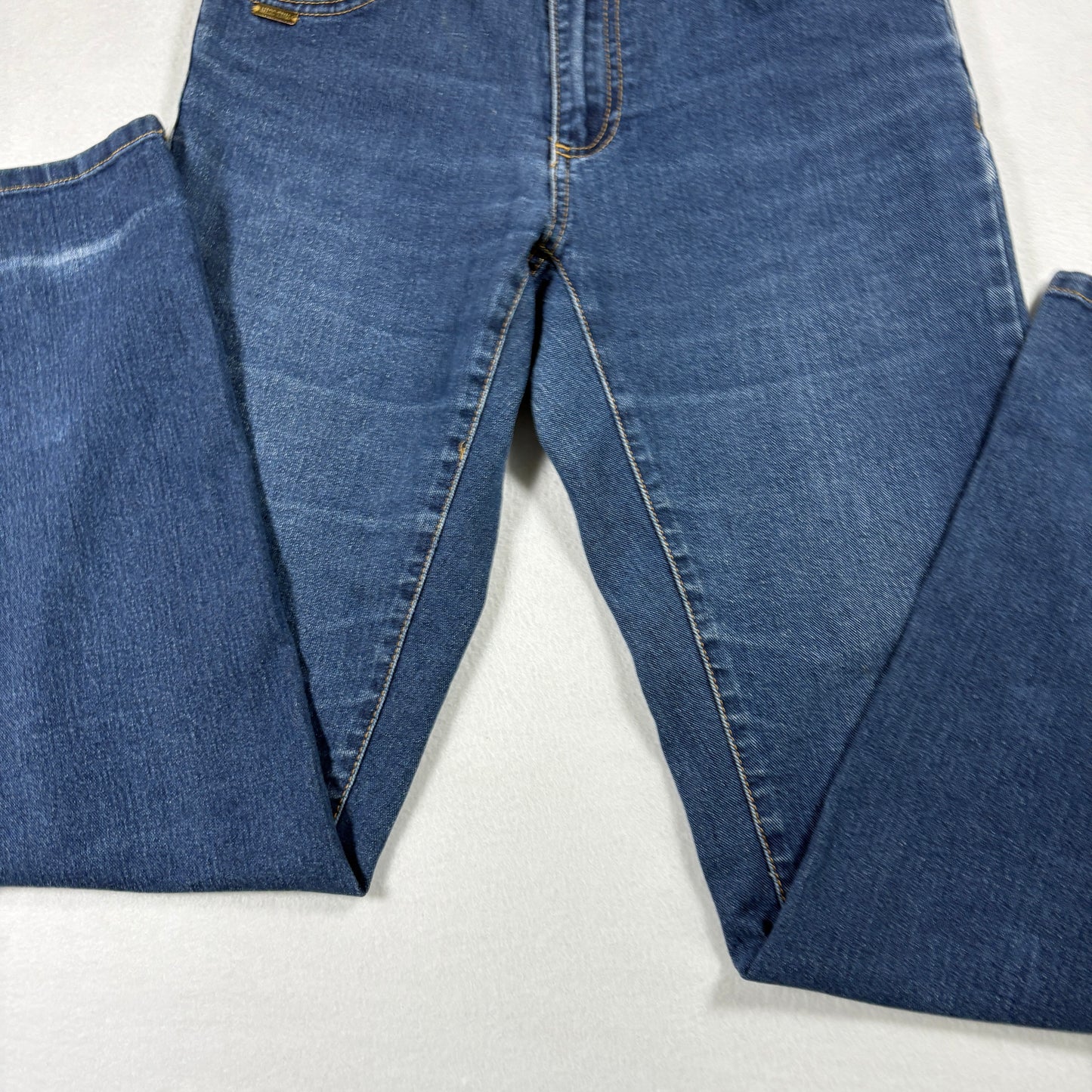 Miss Tina Womens Jeans Size 8 Blue Denim Y2K Straight Slim Fit Stretch Vintage