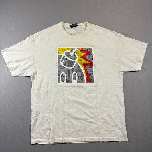 The Hundreds Graphic T Shirt XL Fits Like X White Bomb Logo Streetwear Tee