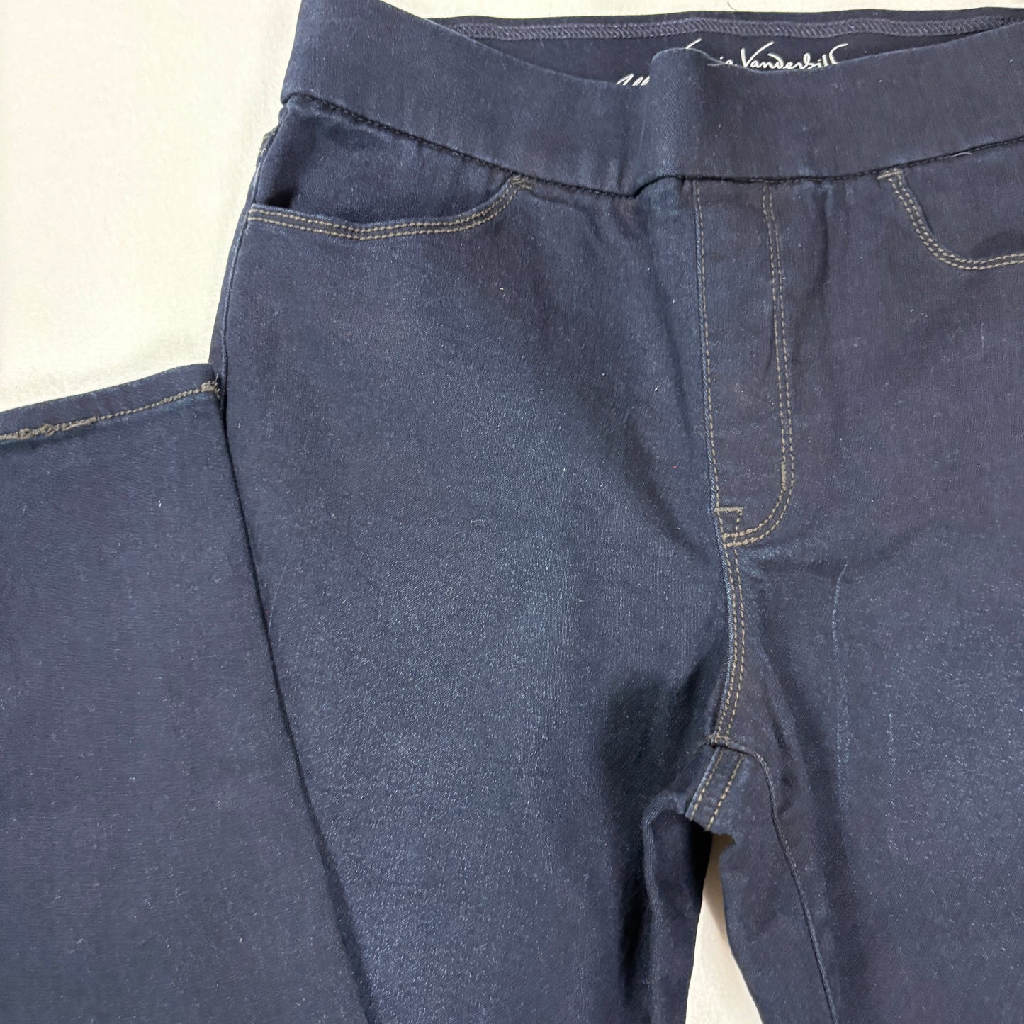 Gloria Vanderbilt Jeans Women’s 6 Dark Wash Skinny Pull On Slimming Jeggings