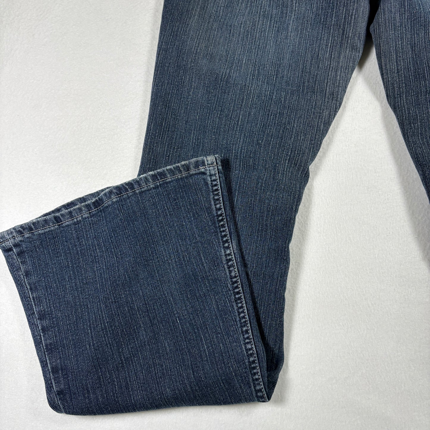Refuge Womens Jeans 11 Blue Button Fly Y2K Vintage Grunge Stretch Bootcut Denim