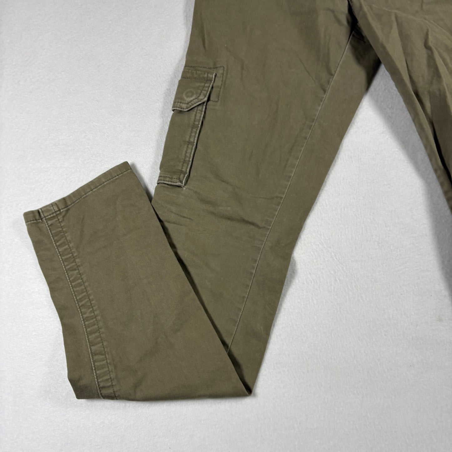 Sanctuary Womens Cargo Pants 25 Green Utility Y2K Grunge Military Streetwear