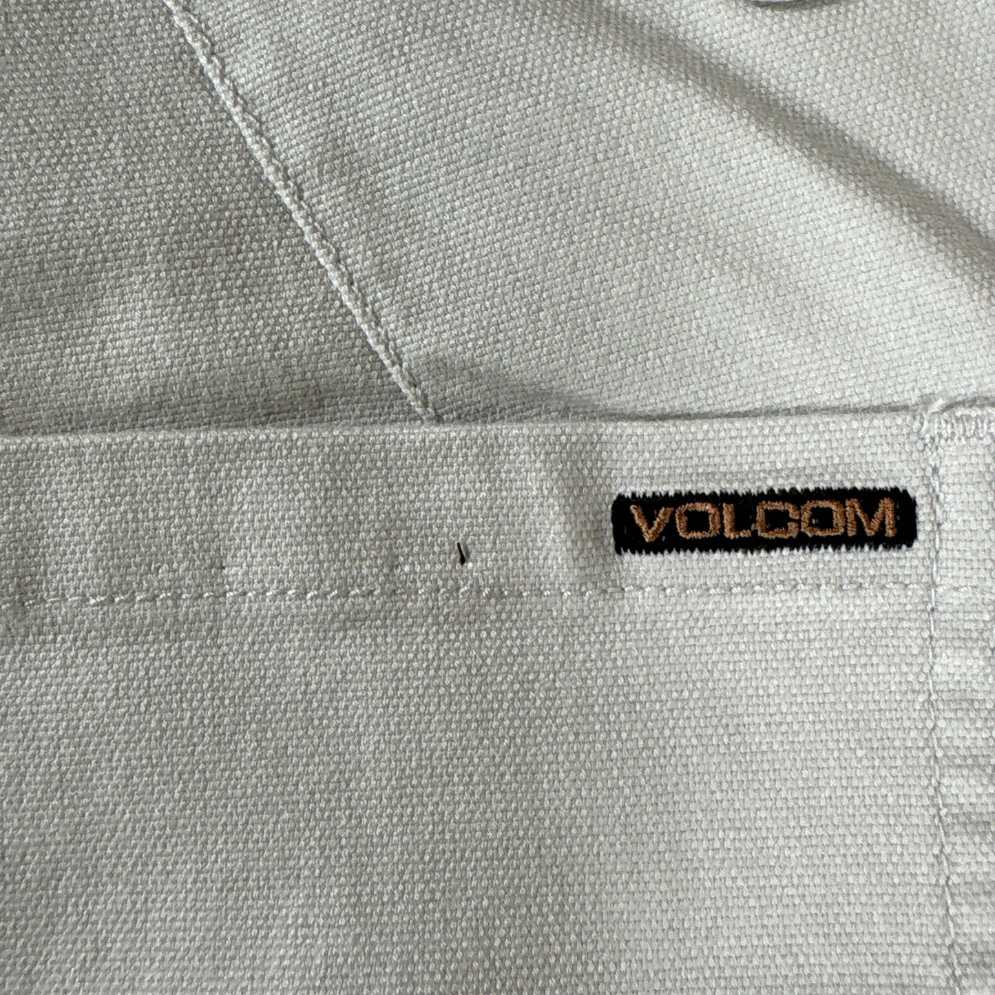 Volcom Pants Men’s 32 Gray Stone Made Straight Leg Casual Skate Baggy