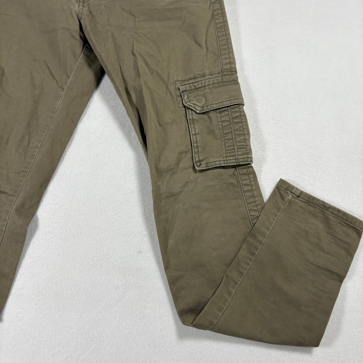 Sanctuary Womens Cargo Pants 25 Green Utility Y2K Grunge Military Streetwear
