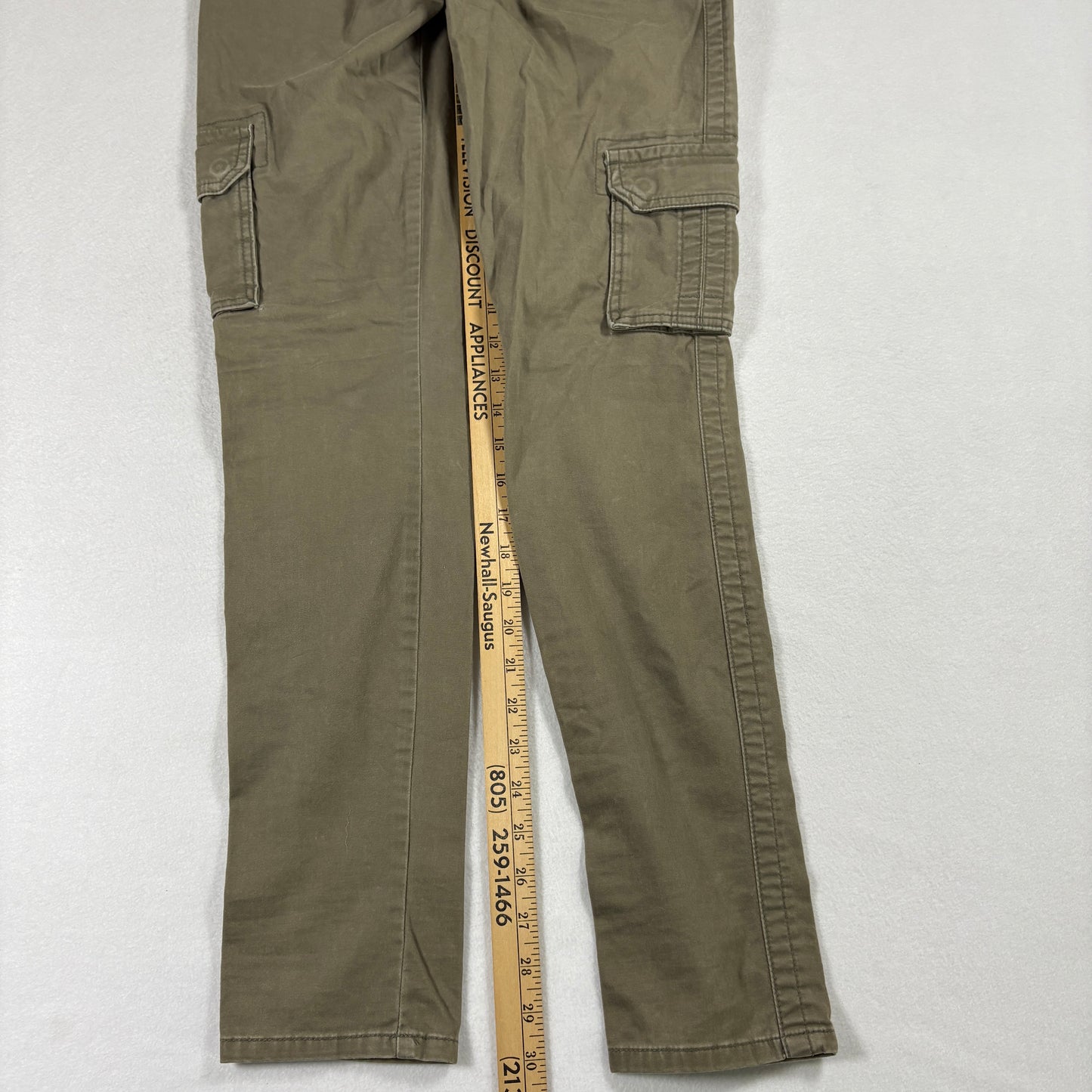 Sanctuary Womens Cargo Pants 25 Green Utility Y2K Grunge Military Streetwear