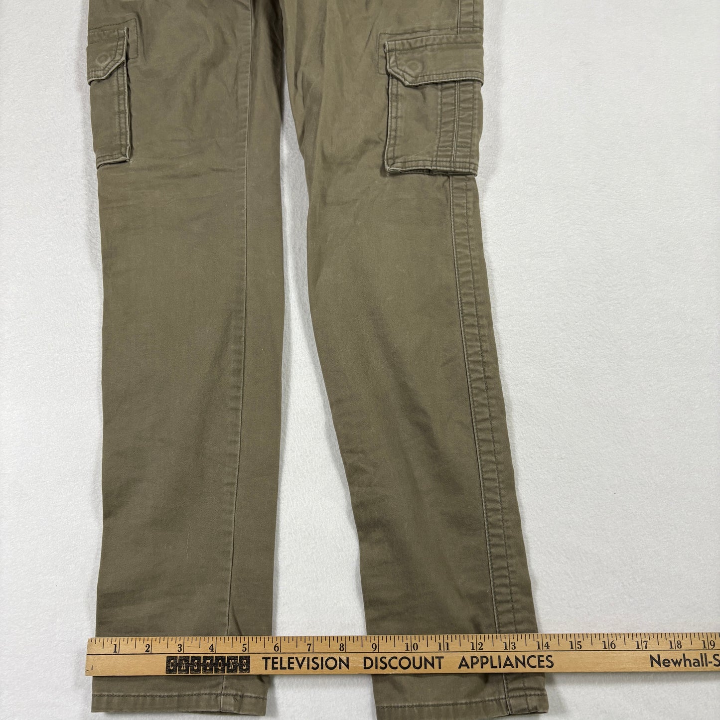 Sanctuary Womens Cargo Pants 25 Green Utility Y2K Grunge Military Streetwear