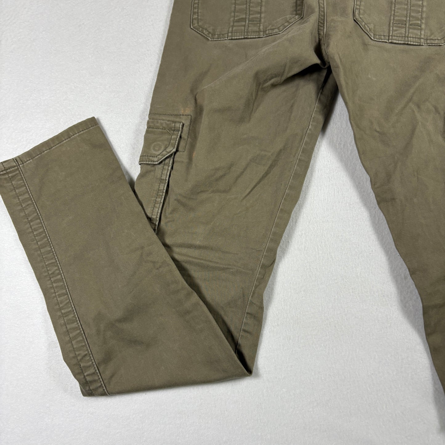 Sanctuary Womens Cargo Pants 25 Green Utility Y2K Grunge Military Streetwear