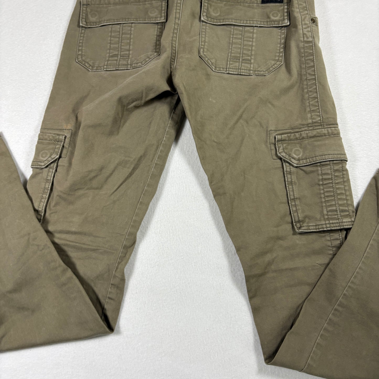 Sanctuary Womens Cargo Pants 25 Green Utility Y2K Grunge Military Streetwear